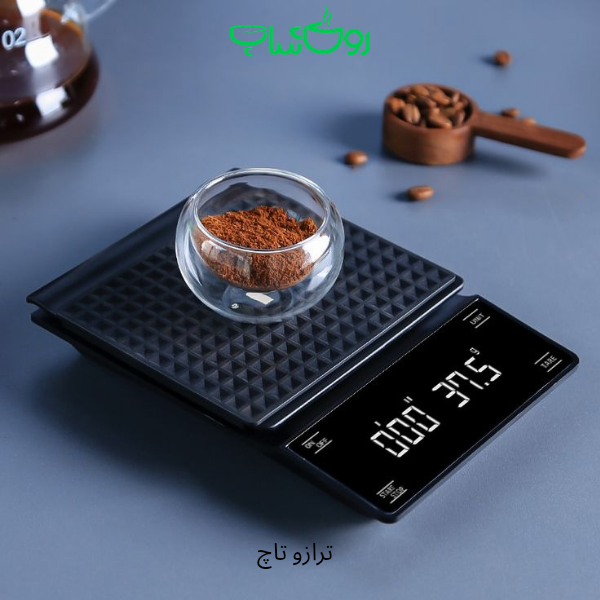 ترازو تاچ باطری خور