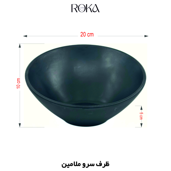 ظرف سرو ملامین کدm6