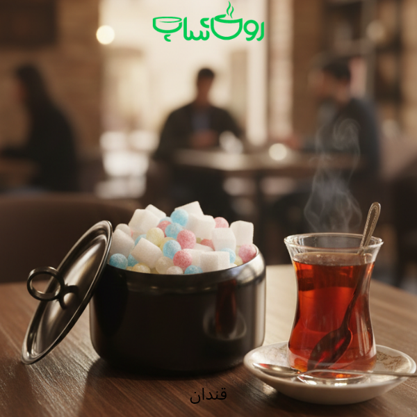 قندان فلزی کلاسیک