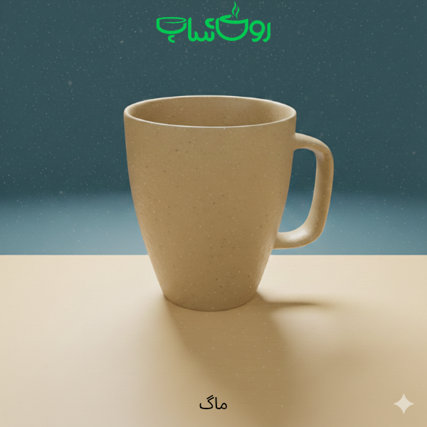 ماگ دسته دار کرم 